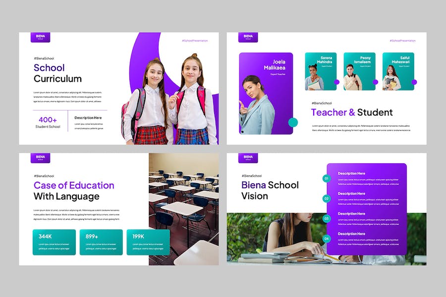 学校教育招生入学宣传方案PPT模板 - 顶尖PPT