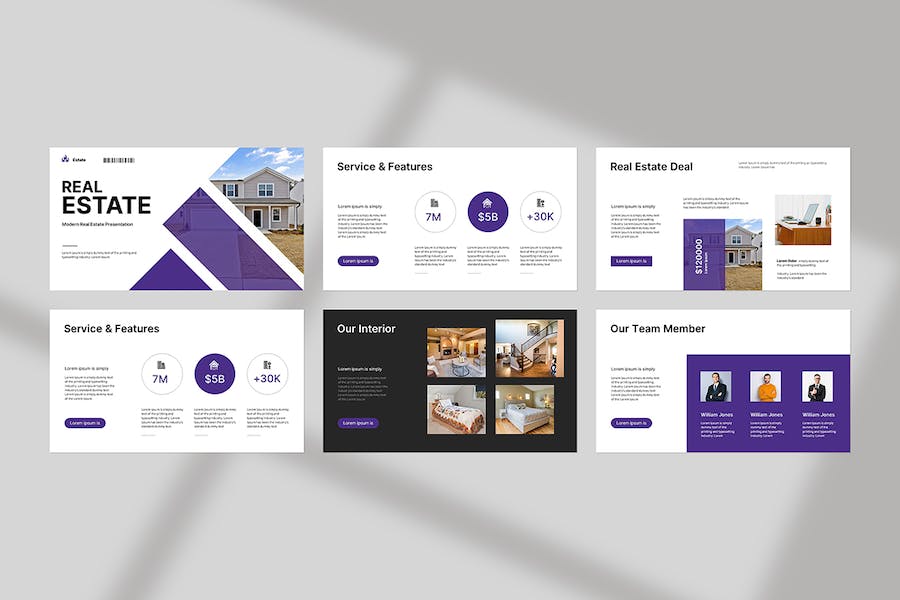 房地产楼盘销售展示介绍PPT模板 - 顶尖PPT