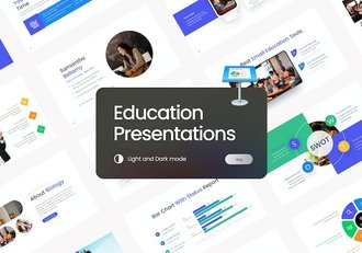 生物课堂教育教学keynote模板 - 顶尖PPT
