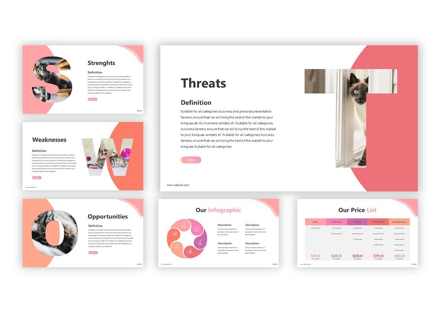 创意设计作品展示营销推广PPT模板 - 顶尖PPT