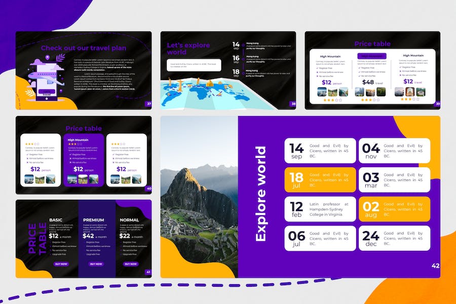 旅行社旅游公司keynote模板 - 顶尖PPT