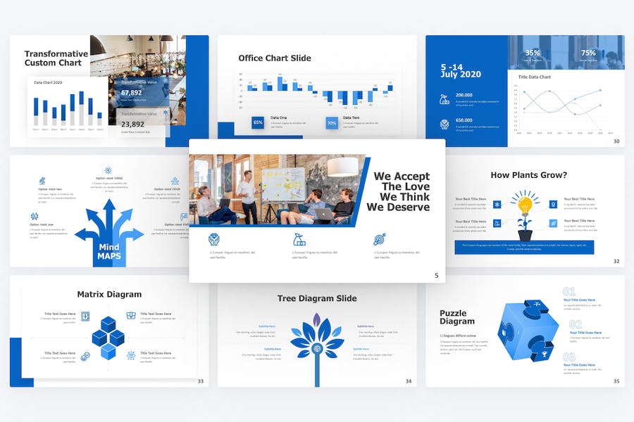 国外创意公司转型发展会议纪要商业商务keynote模板 - 顶尖PPT