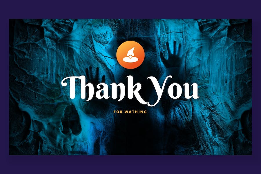 万圣节主题keynote模板 - 顶尖PPT