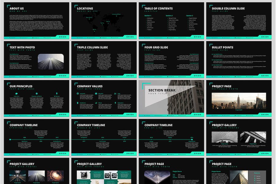创意商业融资计划书PPT模板 - 顶尖PPT