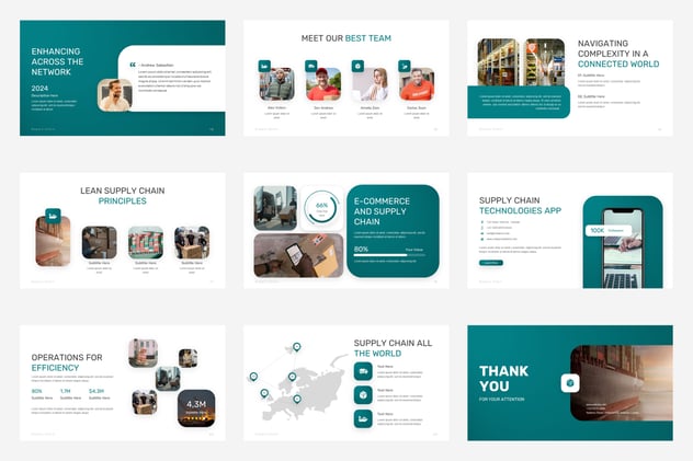 产品供应链介绍PPT模板 - 顶尖PPT