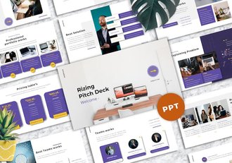 融资路演项目展示方案PPT模板 - 顶尖PPT