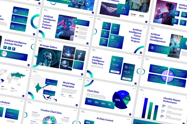 人工智能PPT模板 - 顶尖PPT