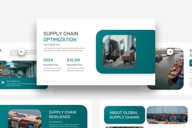 产品供应链介绍PPT模板 - 顶尖PPT