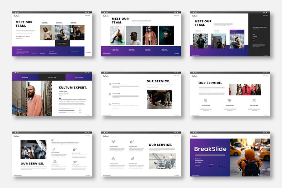 商业运营推广营销策略Keynote模板 - 顶尖PPT