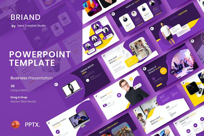 大气精美企业合作商业计划团队介绍产品营销策划通用PPT模板 - 顶尖PPT