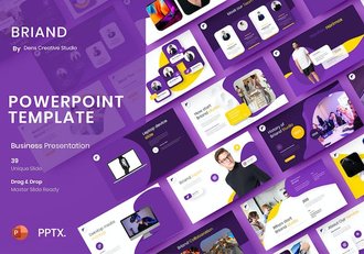 大气精美企业合作商业计划团队介绍产品营销策划通用PPT模板 - 顶尖PPT