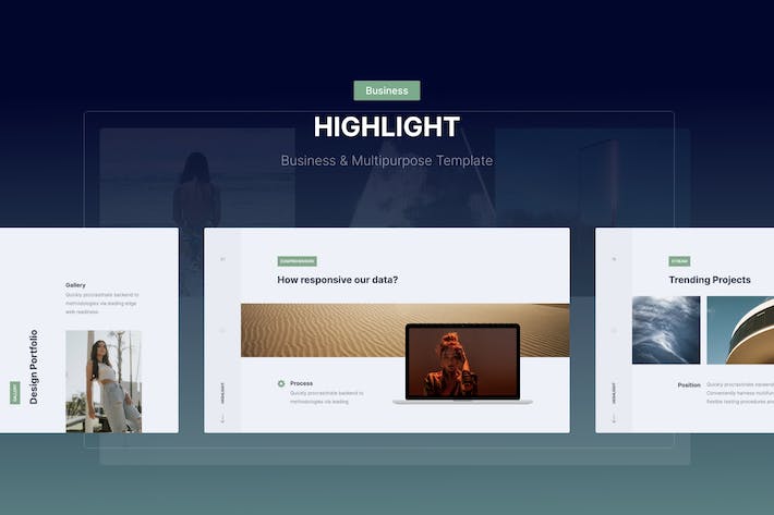 简约业务合作品牌介绍宣传keynote模板 - 顶尖PPT