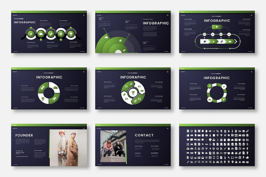 大气商业计划企业营销策划业务合作多用途keynote模板 - 顶尖PPT