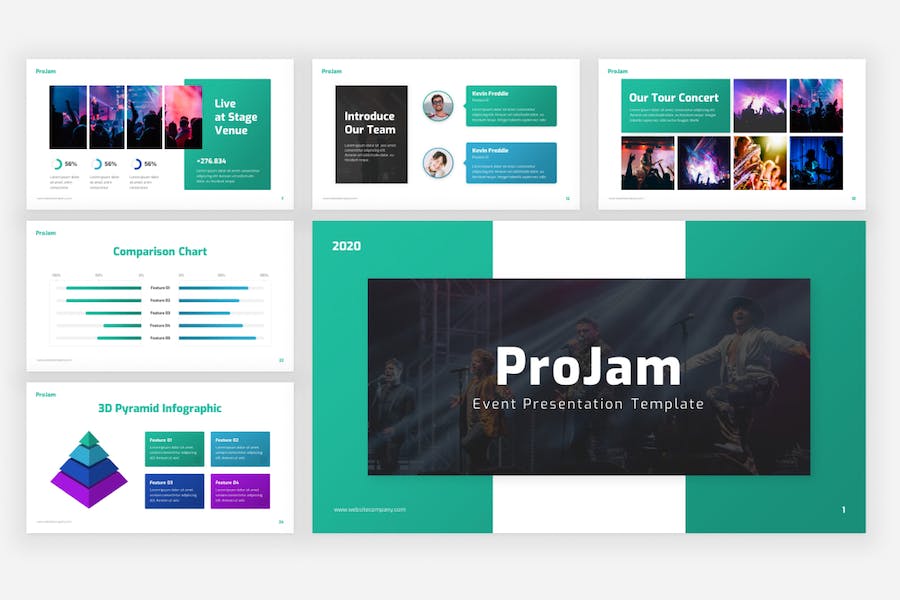 项目活动策划场地布置活动汇报keynote模板 - 顶尖PPT