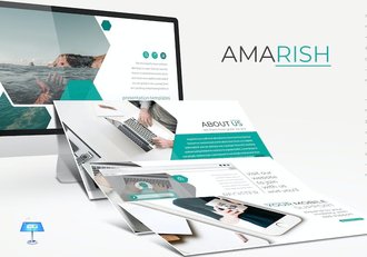 欧美商务风格工作计划总结keynote模板 - 顶尖PPT