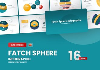 多种立体圆形球体切割面PPT图形模板 - 顶尖PPT