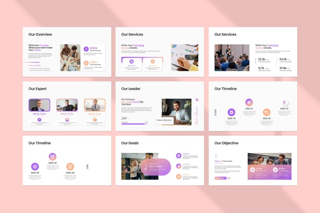 营销策划方案主题演讲Keynote模板 - 顶尖PPT