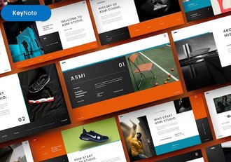 企业商务项目介绍融资方案Keynote模板 - 顶尖PPT