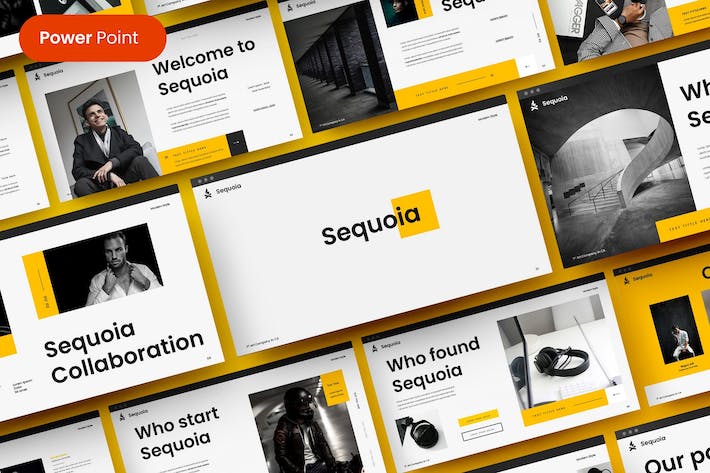 欧美商务风格公司介绍PPT模板 - 顶尖PPT