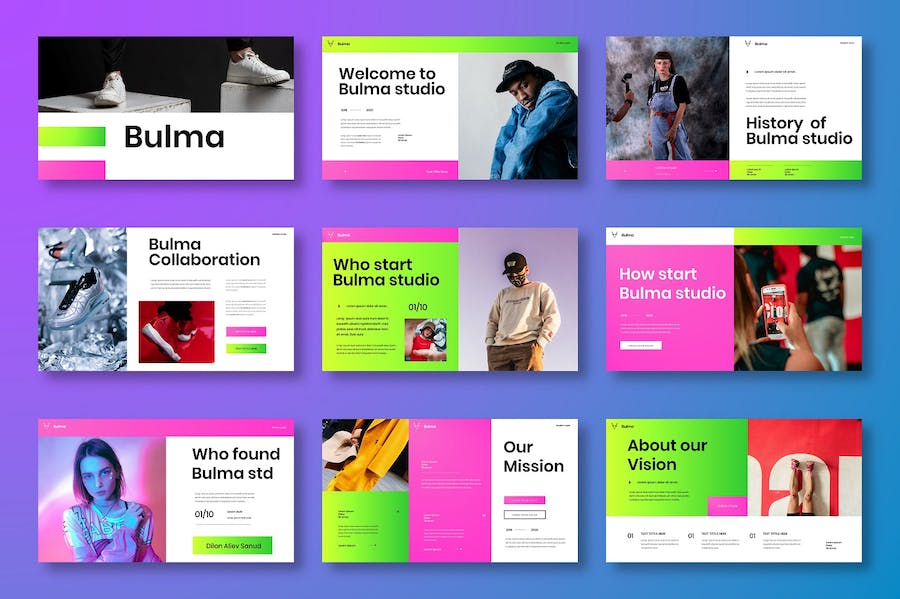 粉色时尚商务品牌营销PPT模板 - 顶尖PPT