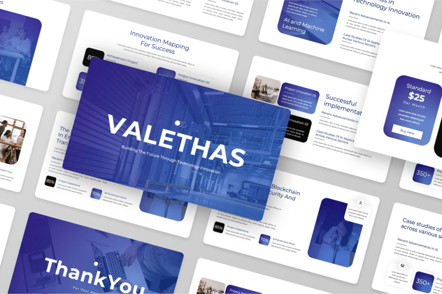 技术创新会议讨论Keynote模板 - 顶尖PPT