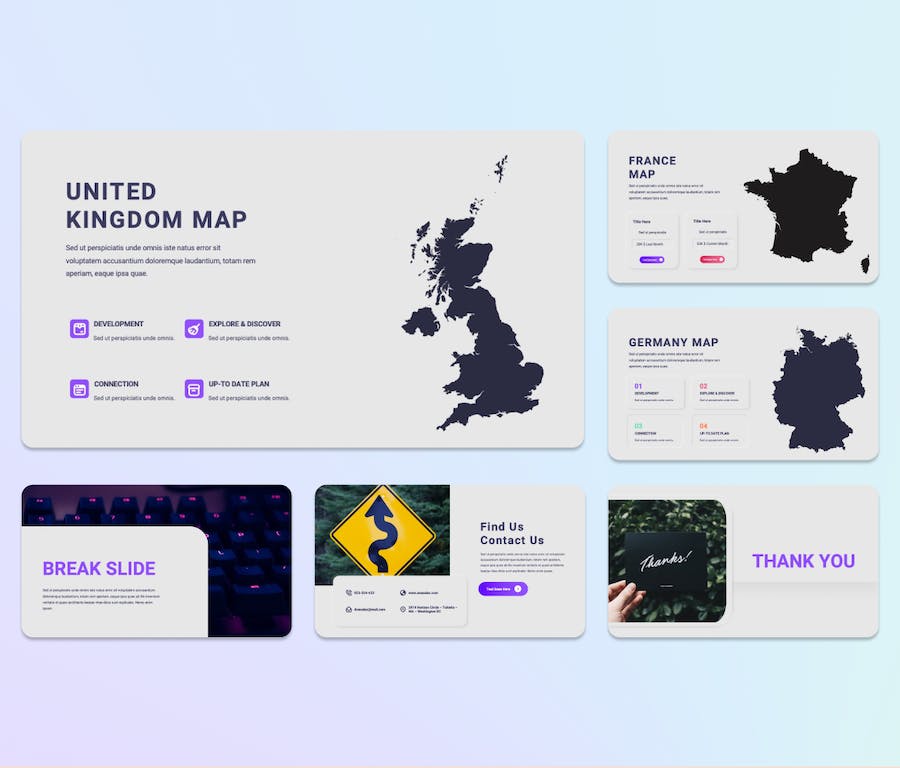 欧美销售数据分析报告高级PPT模板 - 顶尖PPT