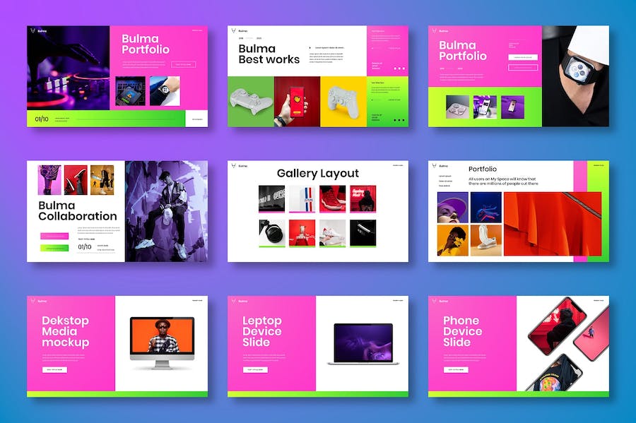 粉色时尚商务品牌营销PPT模板 - 顶尖PPT