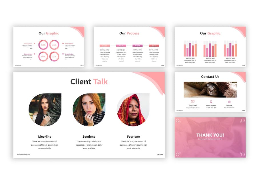 创意设计作品展示营销推广PPT模板 - 顶尖PPT