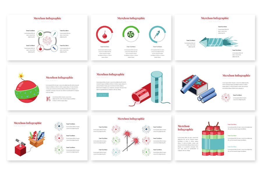 商业广告信息分析图表PPT模板 - 顶尖PPT