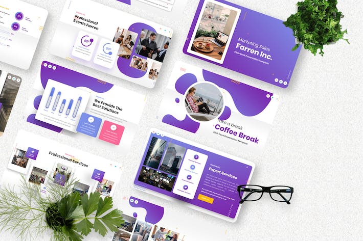 融资项目路演演讲展示Keynote模板 - 顶尖PPT