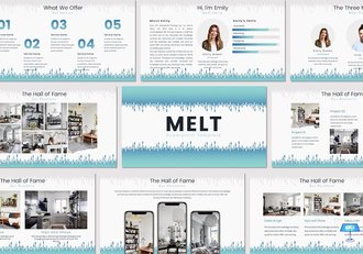 创意设计商业融资方案Keynote模板 - 顶尖PPT