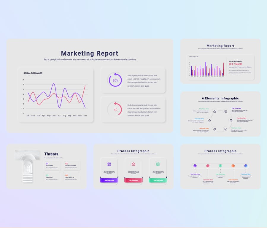 欧美销售数据分析报告高级PPT模板 - 顶尖PPT