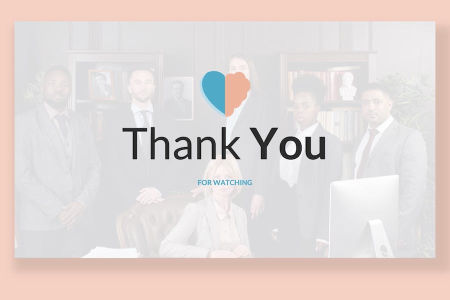 心理咨询服务主题演讲Keynote模板 - 顶尖PPT