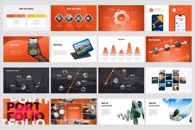 企业年报解决方案信息图表世界各国地图PPT模板 - 顶尖PPT