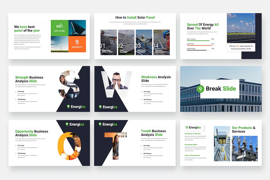 可再生能源领域主题Keynote演讲模板 - 顶尖PPT