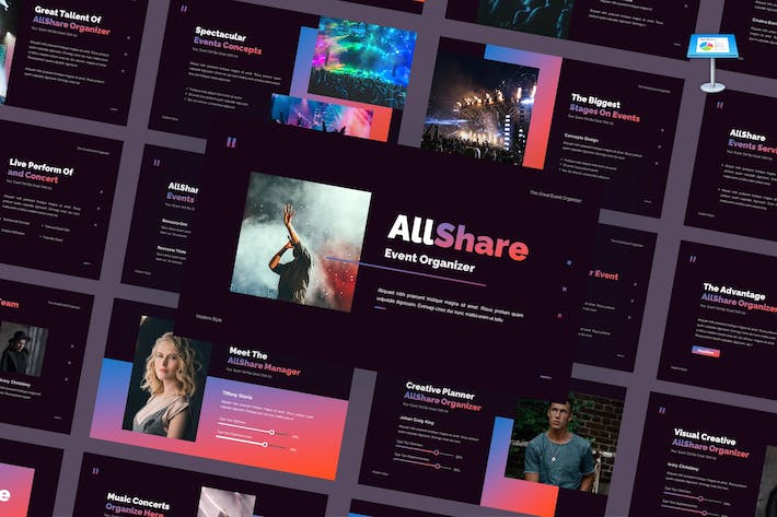 活动组织讲述展示应用规划方案Keynote模板 - 顶尖PPT