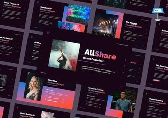 活动组织讲述展示应用规划方案Keynote模板 - 顶尖PPT