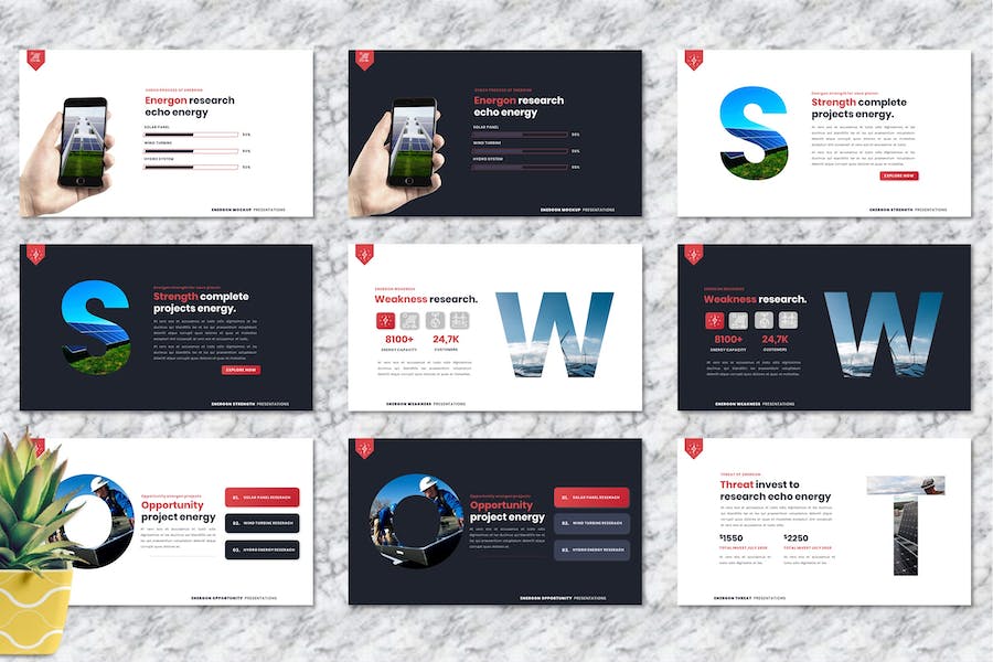 备用电源能源供应管理PPT模板 - 顶尖PPT