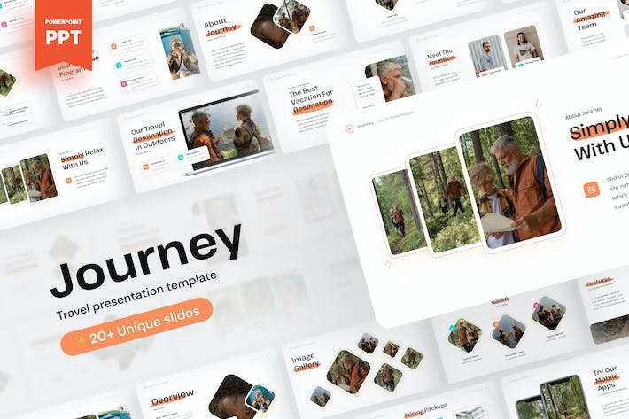 旅游度假旅行推荐方案PPT模板 - 顶尖PPT