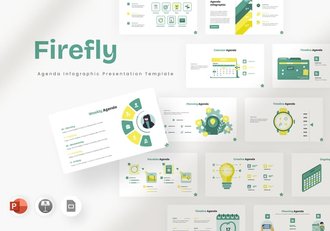 议程规划流程图形PPT模板 - 顶尖PPT