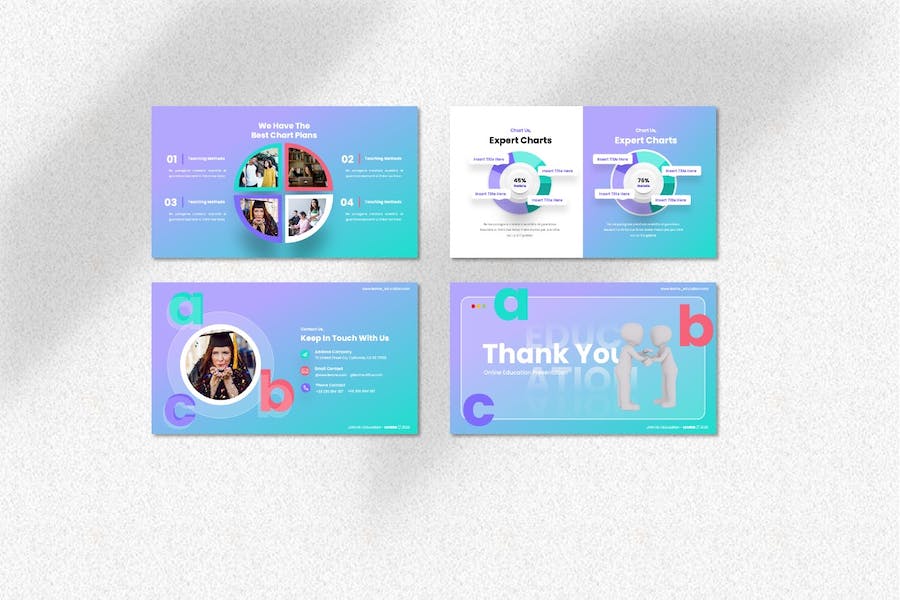 学习教育创意keynote模板 - 顶尖PPT