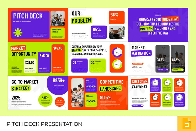 彩色商务多用途PPT模板 - 顶尖PPT