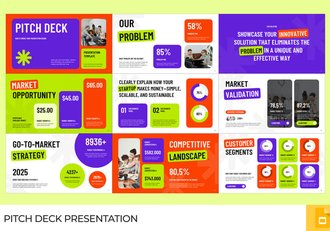 彩色商务多用途PPT模板 - 顶尖PPT