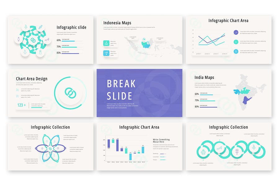 创意商业品牌推广Keynote模板 - 顶尖PPT