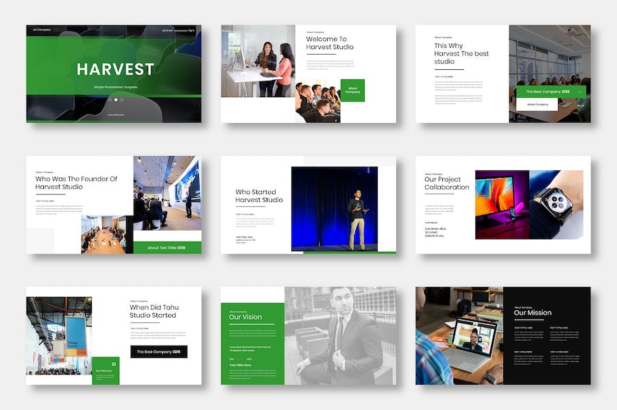 农业产业发展规划Keynote模板 - 顶尖PPT