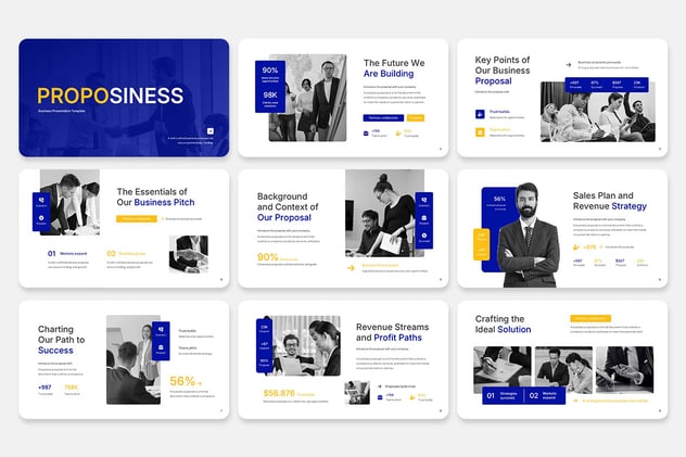 商业合作提案与业务汇报展示PPT模板 - 顶尖PPT