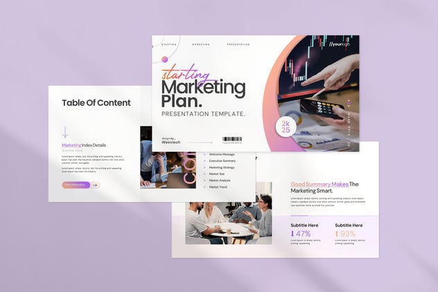 营销策划方案主题演讲Keynote模板 - 顶尖PPT