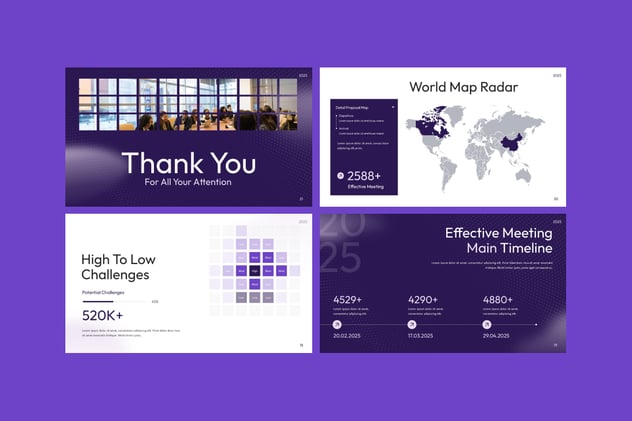 会议商务风格PPT模板 - 顶尖PPT