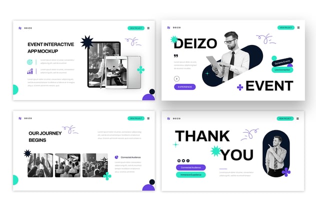 商业互动活动PPT模板 - 顶尖PPT