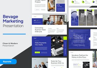 商务市场营销keynote模板 - 顶尖PPT